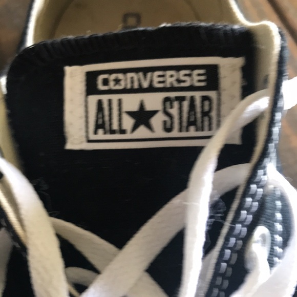 COPY - Converse Chuck Taylor All Stars X9166 Black White Low Sneakers - Size 12… - Picture 11 of 12